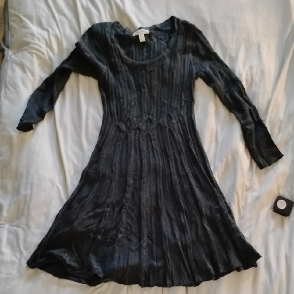 Dressbarn Charcoal Knit Sweater